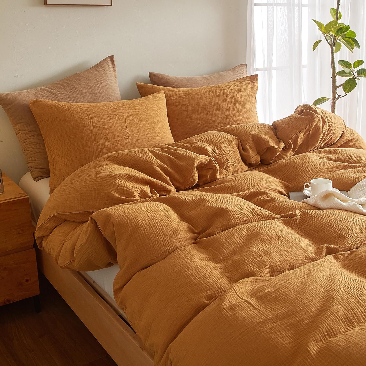 Sábanas de cama de microfibra ultra suaves de lujo 1800 - Doble cepillado - Bolsillos profundos - Fácil ajuste - Juego de 4 piezas - Sábanas y fundas de almohada (Queen, Gris)