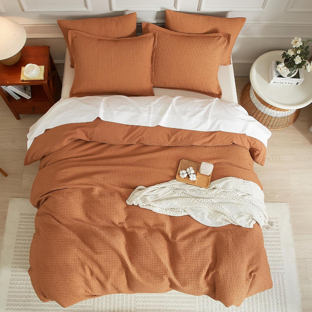 Edredón de Edredón de Ropa de Cama, Edredón Acolchado con Pestañas de Esquina, Edredones Alternativos Cosidos en Caja Tamaño Queen (Blanco)